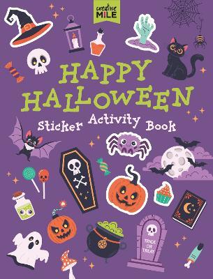 Happy Halloween Sticker Activity Book - Creative Mile - cover