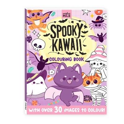Spooky Kawaii Colouring Book - cover