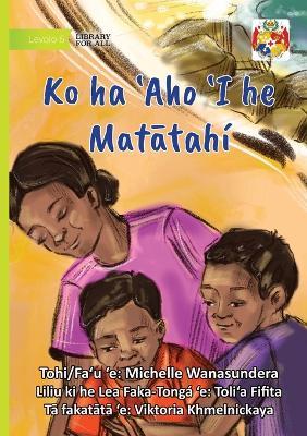 A Day at the Beach - Ko ha 'Aho 'I he Matātahí - Michelle Wanasundera - cover