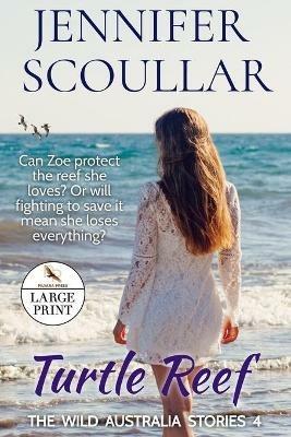 Turtle Reef - Large Print - Jennifer Scoullar - cover