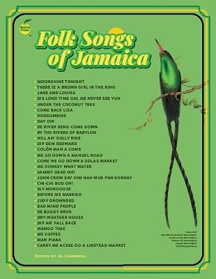 Folk Songs of Jamaica - Al Campbell - cover