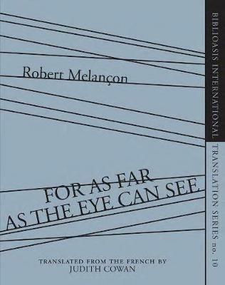 For As Far as the Eye Can See - Robert Melancon - cover