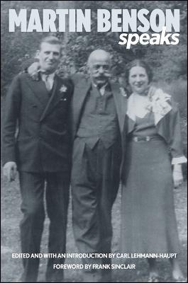 Martin Benson Speaks - cover