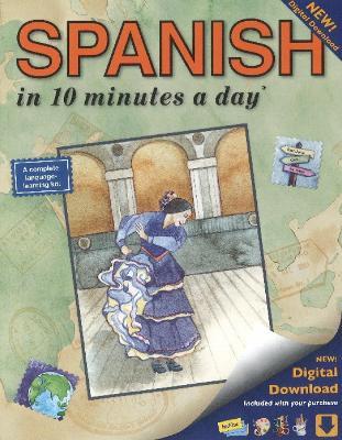 SPANISH in 10 minutes a day: New Digital Download - Kristine Kershul - cover
