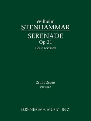 Serenade, Op.31 (1919 revision): Sudy score - Wilhelm Stenhammar - cover