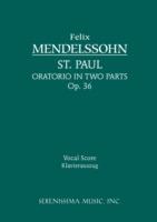 St. Paul, Op.36: Vocal score - Felix Mendelssohn - cover