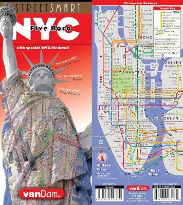 Streetsmart NYC Five Boro Map by Vandam: Five Boro Edition - Stephan Van Dam - cover