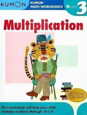 Kumon Grade 3 Multiplication - cover