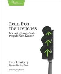 Lean from the Trenches: Managing Large-Scale Projects with Kanban - Henrik Kniberg - cover