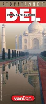 Streetsmart Delhi & Golden Triangle Map by Vandam