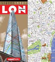 StreetSmart (R) London Map by VanDam: City Center Street Map of London, England
