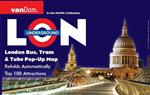 London Transit UNFOLDS Pop-Up Map: Top 100 locations