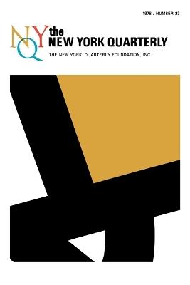 The New York Quarterly, Number 23 - cover