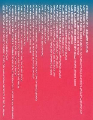New Geographies, 3: Urbanisms of Color - cover
