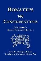 Bonatti's 146 Considerations - Guido Bonatti - cover