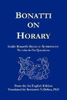 Bonatti on Horary - Guido Bonatti - cover
