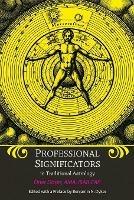 Professional Significators in Traditional Astrology - Oner Doser - cover