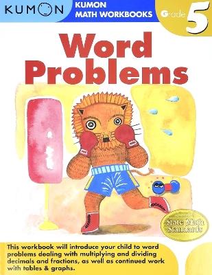 Kumon Grade 5 Word Problems - cover