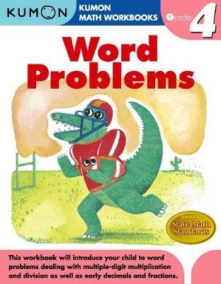Grade 4 Word Problems - Kumon - cover