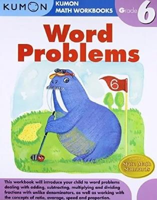 Kumon Grade 6 Word Problems - cover