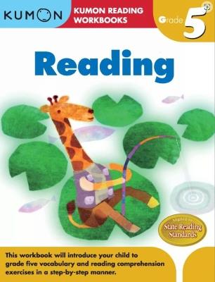 Kumon Grade 5 Reading - cover