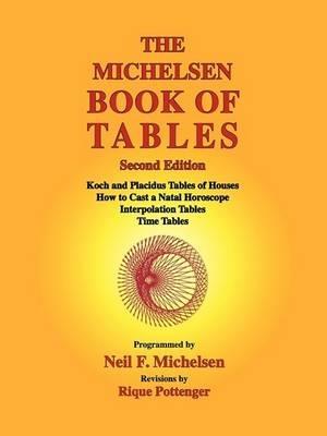 The Michelsen Book of Tables - Neil F. Michelsen - cover