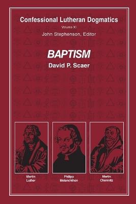Baptism (paperback) - David P Scaer - cover