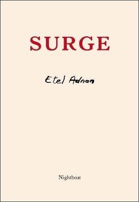 Surge - Etel Adnan - cover