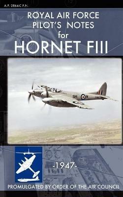 Royal Air Force Pilot's Notes for Hornet FIII - Royal Air Force - cover