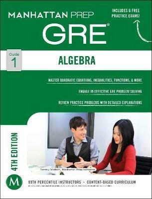 GRE Algebra Strategy Guide - Manhattan Prep - cover