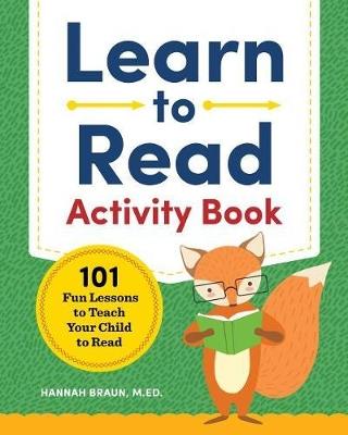 Learn to Read Activity Book - Hannah Braun M.Ed. - cover