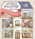 Antique Dollhouse Coloring: Enchanting Miniture Worlds to Color & Explore