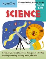 Science Pre K & Up: Sticker Activity Book