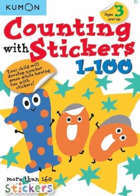 Kumon Counting With Stickers 1-100 - cover