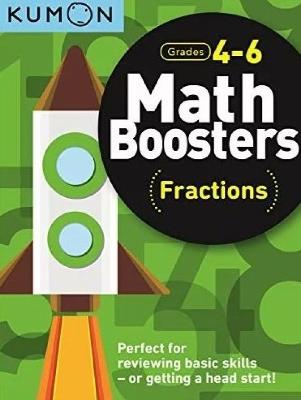 Kumon Math Boosters: Fractions - cover