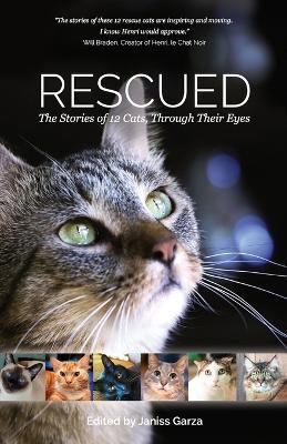 Rescued: The Stories of 12 Cats, Through Their Eyes - Catherine Holm,Liz Mugavero - cover