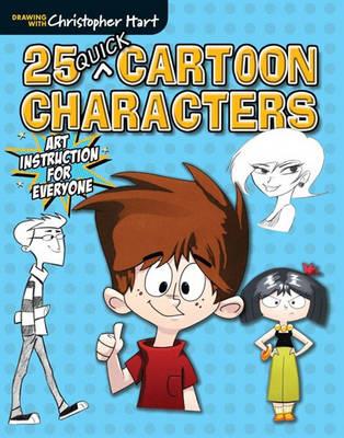 25 Quick Cartoon Characters - C Hart - cover