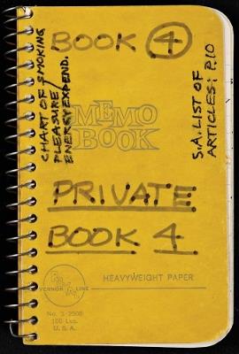 Lee Lozano - Private Book 4 - cover
