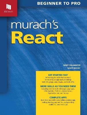 Murach's React - Mary Delamater,Scott McCoy - cover