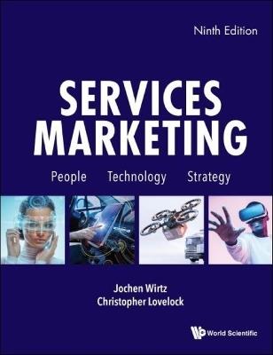 Services Marketing: People, Technology, Strategy (Ninth Edition) - Jochen Wirtz,Christopher Lovelock - cover