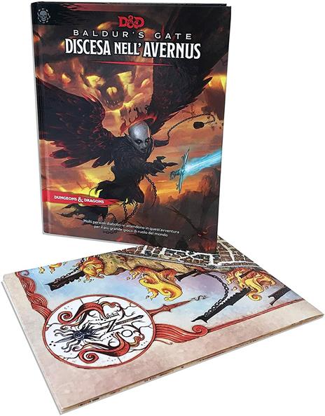 Dungeons & Dragons - 5a Edizione - Discesa nell'Avernus - GDR - ITA. Gioco da tavolo - 3