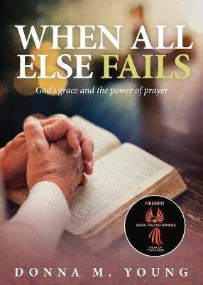 When All Else Fails: God's Grace and the Power of Prayer - Donna M Young - cover