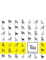 Tilia Outdoor: Chair; Armchair; Table; Sunbed; Table; Bases; Coffee Table; Bar Chair