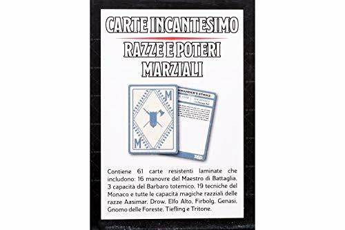 Dungeons & Dragons - 5a Edizione - Carte Incantesimo RAZZE e POTERI MARZIALI - GDR - ITA. Gioco da tavolo - 3
