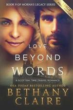 Love Beyond Words (Large Print Edition): A Scottish, Time Travel Romance