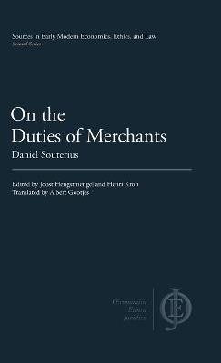 On the Duties of Merchants - Daniel Souterius - cover