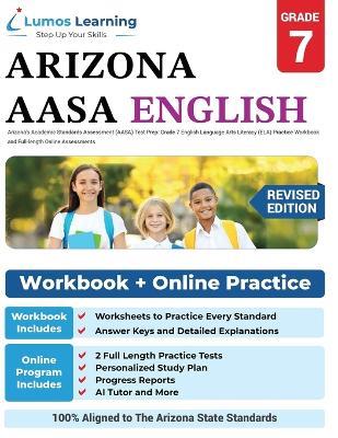 Arizona's Academic Standards Assessment (AASA) Test Prep: Arizona Test Study Guide - Lumos Learning - cover