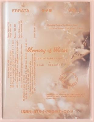 Errata Vol 3: Memory of Water - cover