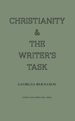 Christianity and the Writer's Task - Georges Bernanos - cover