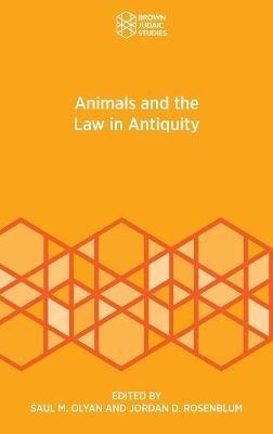 Animals and the Law in Antiquity - cover